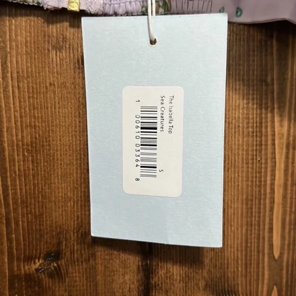 Hill House Lavender Sea Life Print Top - Picture 5 of 6